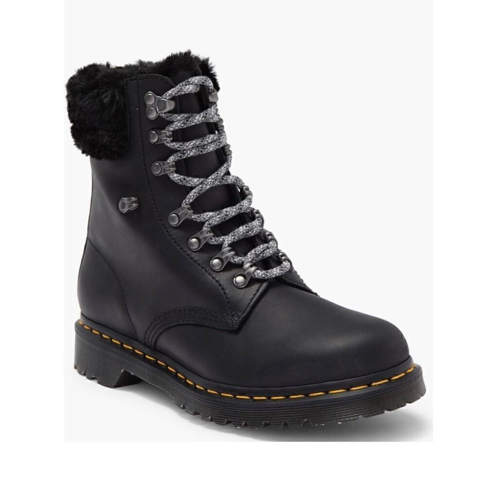 Dr. Martens | 1460 Serena Faux Fur Trim Boot